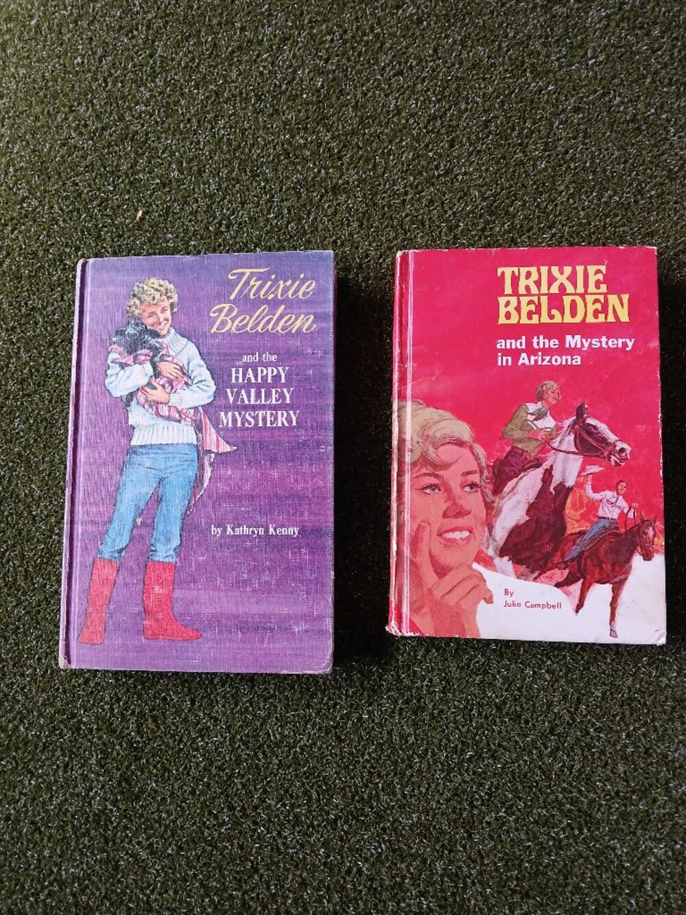 Vintage Trixie Belden Hardcover Books, Children / Young Adult, Lot Of 2